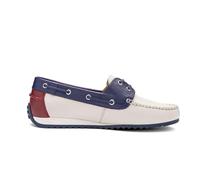 Ara Newport Mocassins pour Femme, crème, Encre et Cerise, 37,5 EU