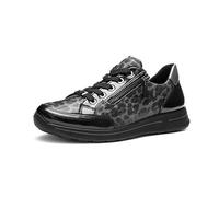 ARA Osaka 2.0 Baskets pour Femme, Noir, Acier, Graphite, Largeur 39 EU, Noir Acier Graphite, 39 EU Large