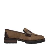 Ara Pantoufles Cambridge pour Femme, Douglas Cacao, 38.5 EU Schmal
