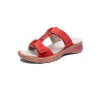 ARA Pantoufles hawaïennes pour femme, Rouge, 37 EU