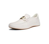 ARA Femme Roma Mocassin, Blanc, 42 EU Large