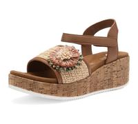 ARA Femme Rimini Sandale, Cognac Naturel, 36 EU
