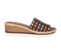 ara - Sandales compensées multicolores - Femme - Chaussures - Brun - Taille: 40 EU