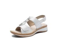 ARA Sandales hawaïennes pour femme, Blanc., 41 EU