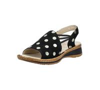 ARA Sandales noir / argent, Taille 40