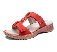 ARA Femme Hawaï Mocassin, Rouge, 36 EU