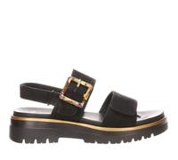 ara, Femme, Chaussures, Noir, Taille: 39 EU Sandales plates noires pour femmes