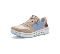 Ara Sapporo Baskets pour Femme, Plage, crème, Cielo, Sable, Abricot, 42 EU