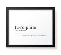 Ara Step Dictionnaire Definition Art Poster Prints 1 (amateur de fromage - Art turophile, 297 x 420 mm)
