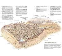 Ara Step Poster éducatif cartes PCTORIales sans cadre 1 (Jérusalem dans le temps de Jésus, 297 x 420 mm