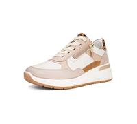ARA Women's Garda Sneaker, Shell Cream Sand Biscuit Natural, 37 EU Weit
