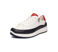 ARA Women's Osaka Sneaker, Blue and White Flame, 4.5 UK Wide
