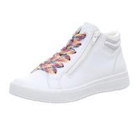 ARA Women's ROM Sneaker, Blanc argenté, 7/7.5 UK