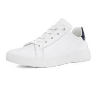 ARA Women's ROM Sneaker, Blanc/Bleu, 7/7.5 UK
