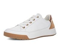ARA Women's ROM Sneaker, White Biscuit Whisky, 6/6.5 UK