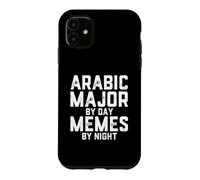 Arabe Major by Day Memes Night Étudiant en Islam du Moyen-Orient Coque pour iPhone 11