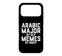 Arabe Major by Day Memes Night Étudiant en Islam du Moyen-Orient Coque pour iPhone 17 Pro Max