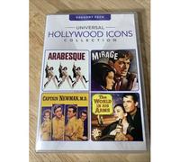 Arabesque, Mirage, Captain Man, World In His Arms - Gregory Peck - Coffret 4 Films Dvd