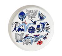 Arabia Assiette Puutarhurit Ø24 cm Bleu-blanc-rouge