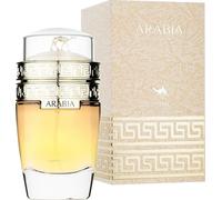 Arabia Eau de Parfum pour Femme 100ml - Floral Fruité Rose Framboise Vanille Bois de santal Chêne Mousse Ambre Musc