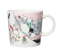 Arabia Moomin 1068266 Gobelet à anse en porcelaine vitrocéramique, contenance : 300 ml, dimensions : 11 x 8,3 x 8,1 cm