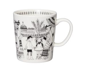 Arabia Mug Emilia 30 cl Noir-blanc