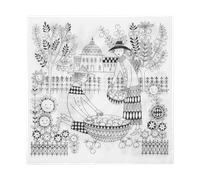 Arabia Serviettes en papier Emilia 33x33 cm. 20 pièces Noir-blanc