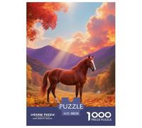 ArabianCheval, Puzzle De 1000 Pièces, Détails Riches Et Couleurs Vives, Idéal pour Encadrement, pour 12 Ans Et Plus,Cheval, 38x26cm/1000pcs