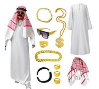 Arabic Halloween Costumes - Halloween Headscarf Cosplay Accessories