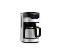 Cafetière arabica 1,2l 800W contrôle EasyTouch - argent & noir