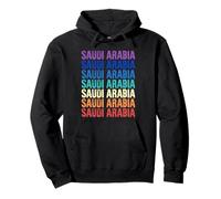 Arabie Saoudite colorée Sweat à Capuche