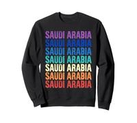 Arabie Saoudite colorée Sweatshirt