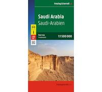 Carte routière - Arabie Saoudite | Freytag & Berndt