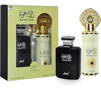 Arabiyat - Coffret cadeau Sarah Creation Awwal Oud EDP 100 ml + DEO 200 ml pour homme et femme (unisexe), fabriqué aux Émirats arabes unis
