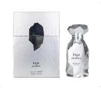 Arabiyat Prestige Marwa Eau de Parfum, 100 ml, Argent Pour Homme Fabriqué aux Émirats Arabes Unis