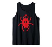 Arachnide araignée Rouge effrayante Mignonne Halloween Veuve Noire Débardeur