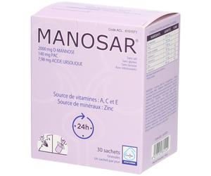 Arafarma Manosar Granulé Pour La Préparation D'Une Susp. À Usage Oral 30 pc(s)