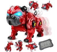 Aragallant Chien Robot Telecommande Garcon, Robot Programmable Chien Interactif avec Chanter, Danser, Fonction Dressage et Contrôle Gestuel, Intelligent Chien Qui Marche et Aboie pour Enfants 6+