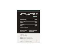 Aragan - Myoactifs - Décontractant Musculaire - Magnésium - 30 Gélules | Magnésium Marin, Coenzyme Q10, Valeriane & Vitamine B - Complément Alimentaire - Synactifs - Fabriqué en France