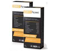ARAGAN - Synactifs Lot de 2 Oroactifs Bio - Complément Alimentaire Maux de Gorge - Miel, Acérola, Menthol, Huile essentielle de citron - 48 Pastilles - 12 à 48 jours de prise - Fabriqué en France
