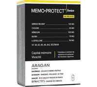 Aragan Synactifs Memoprotect Senior Mémoire Et Fonctions Cognitives 60 Gélules