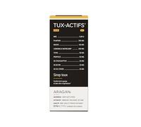 Aragan - Tuxactifs Bio 12+ - Toux & Gorge Irritée - Camomille, Miel - 125ml | Mauve, Plantain & Huiles Essentielles - Cure de 4 à 12 jours - Complément Alimentaire - Synactifs - Fabriqué en France