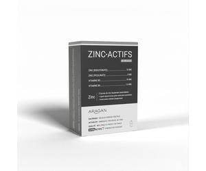 Aragan Zinc Actifs 60 gélules