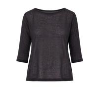 Aragona - D3369Tp-101 Top - Femme - Blouses et Chemises - Noir - Taille: 46 FR