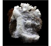 ARAGONITE CORALLOIDE + SIDERITE en provenance de la FRANCE, Saint-Pierre-de-Mésage - Pierre naturelle rare et unique, propriétés de guérison - 590.0 ct - Certificat d'Authenticité Inclus 75 x 62 x 30 