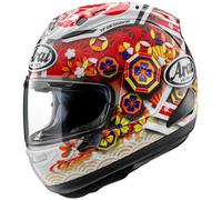 Arai Rx-7v Evo Nakagami Gp3 Full Face Helmet Rouge,Blanc XL