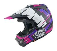 ARAI CASQUE MX-V EVO BATTLE - M - CASQUE MX-V EVO BATTLE - VIOLET