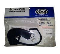 Arai Coussinets de joues Freeway 25 mm Noir
