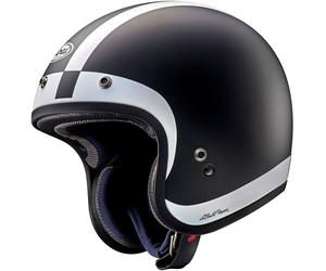 Arai Freeway-Classic, casque ouvert XS Mat Noir/Blanc Mat Noir/Blanc
