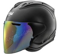 ARAI JET SZ-R VAS EVO MAT + VISIÈRE MIROIR ROUGE - L - ARAI JET SZ-R VAS EVO - NOIR MAT VMR - Visière miroir rouge VAS EVO